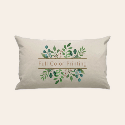 Natural Cotton Canvas Pillow Cover