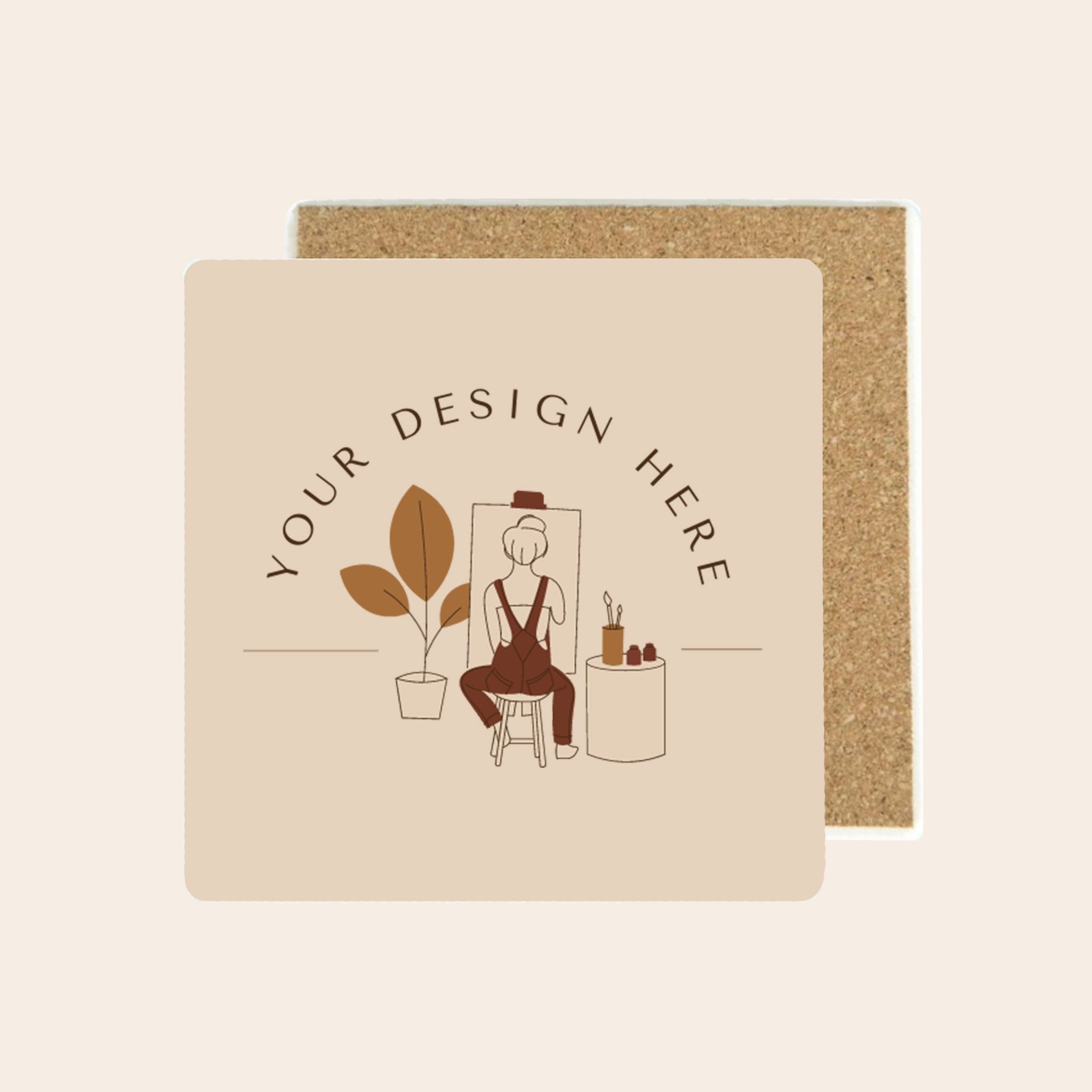 beautiful custom stone coasters. 