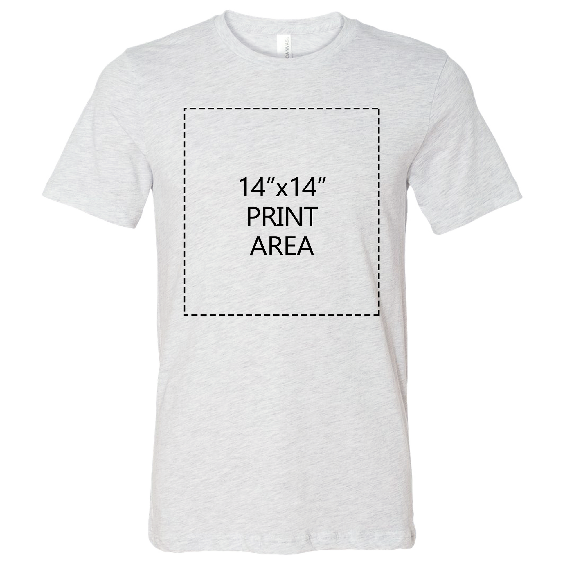 Bella + Canvas Unisex Ash T-Shirt-3