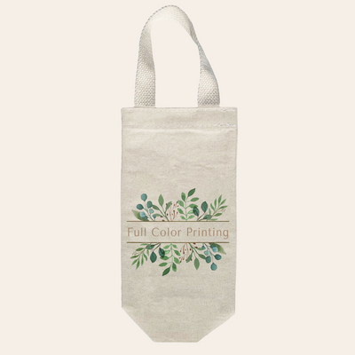 Cotton Canvas Wine Tote