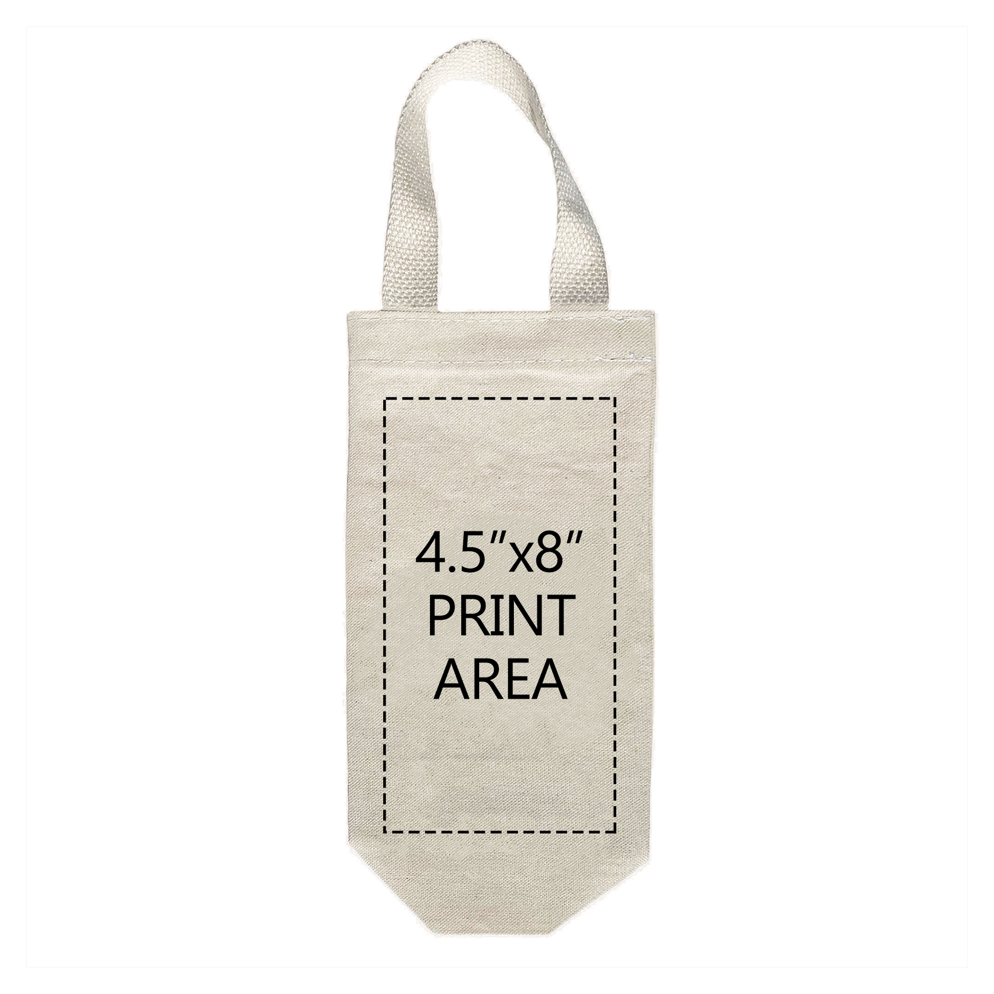 Cotton Canvas Wine Tote-3