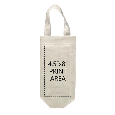 Cotton Canvas Wine Tote