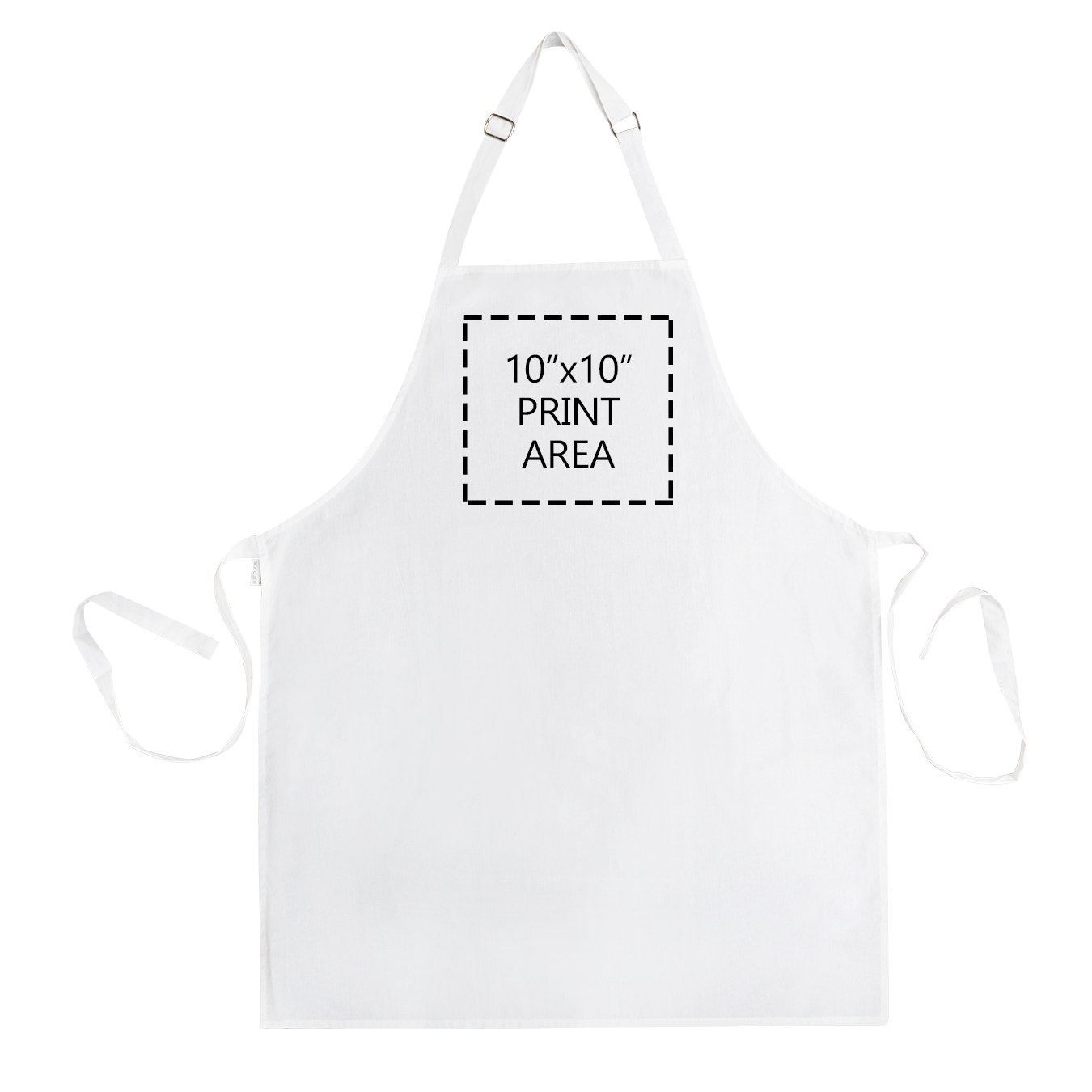 White Flour Sack Apron