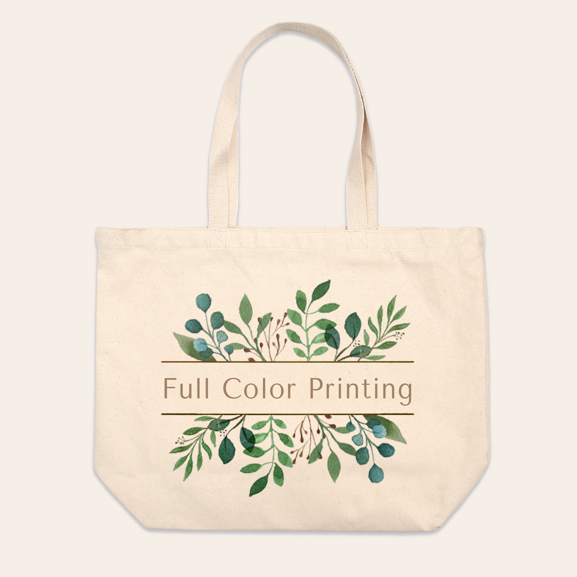 Jumbo Cotton Canvas Tote Bag