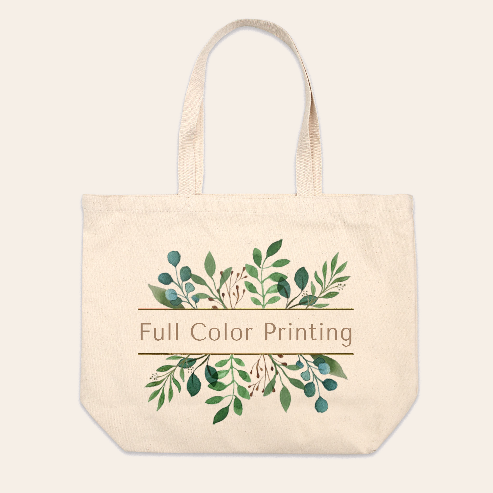 Jumbo Cotton Canvas Tote Bag