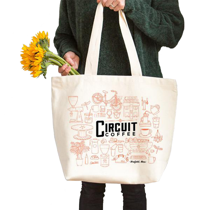 Jumbo Cotton Canvas Tote Bag-zoom-