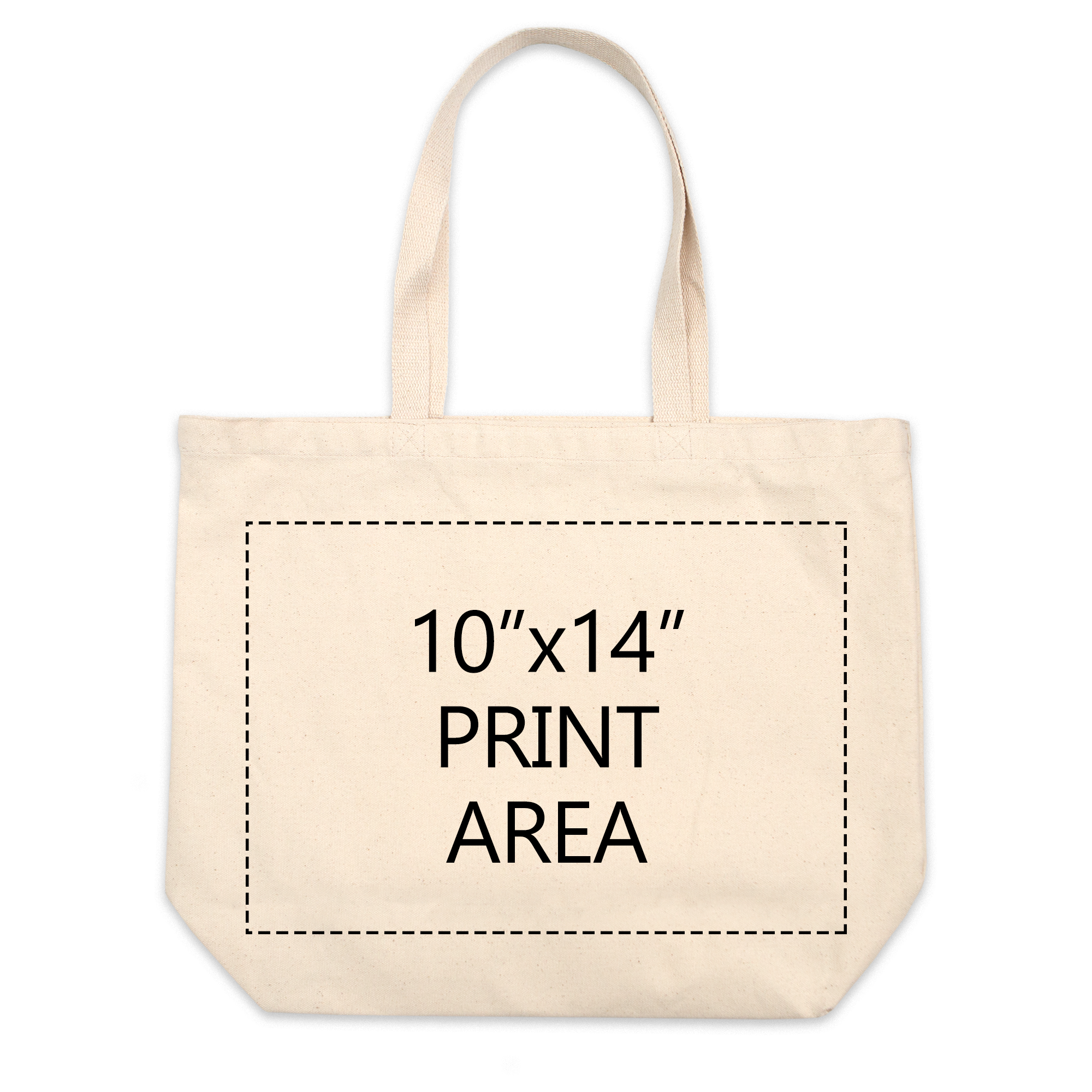 Jumbo Cotton Canvas Tote Bag-zoom-3