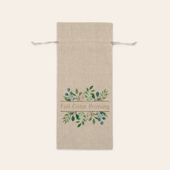 Linen Wine Bag 
