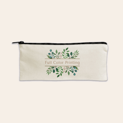 Pencil Canvas Zipper Pouch 