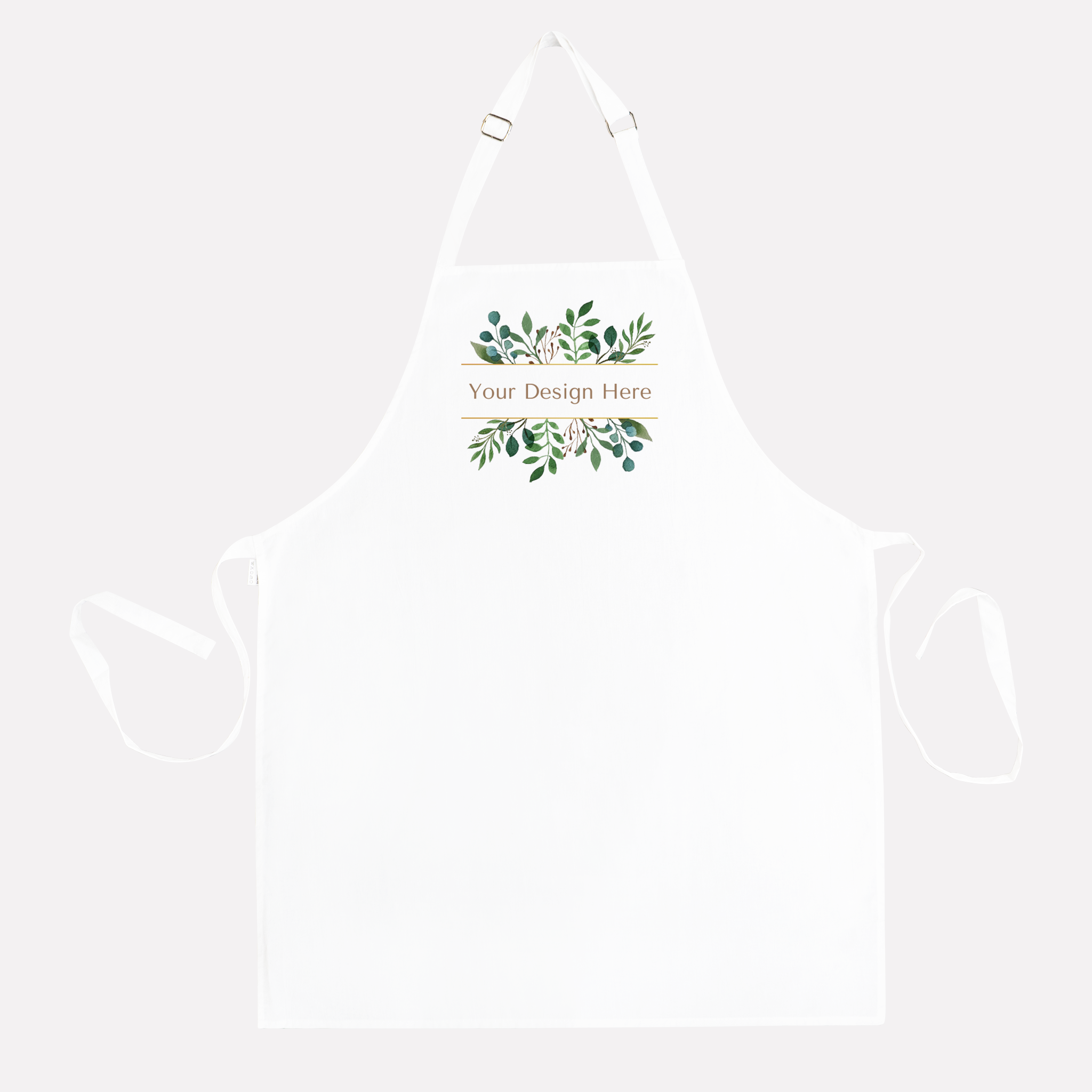 White Flour Sack Apron