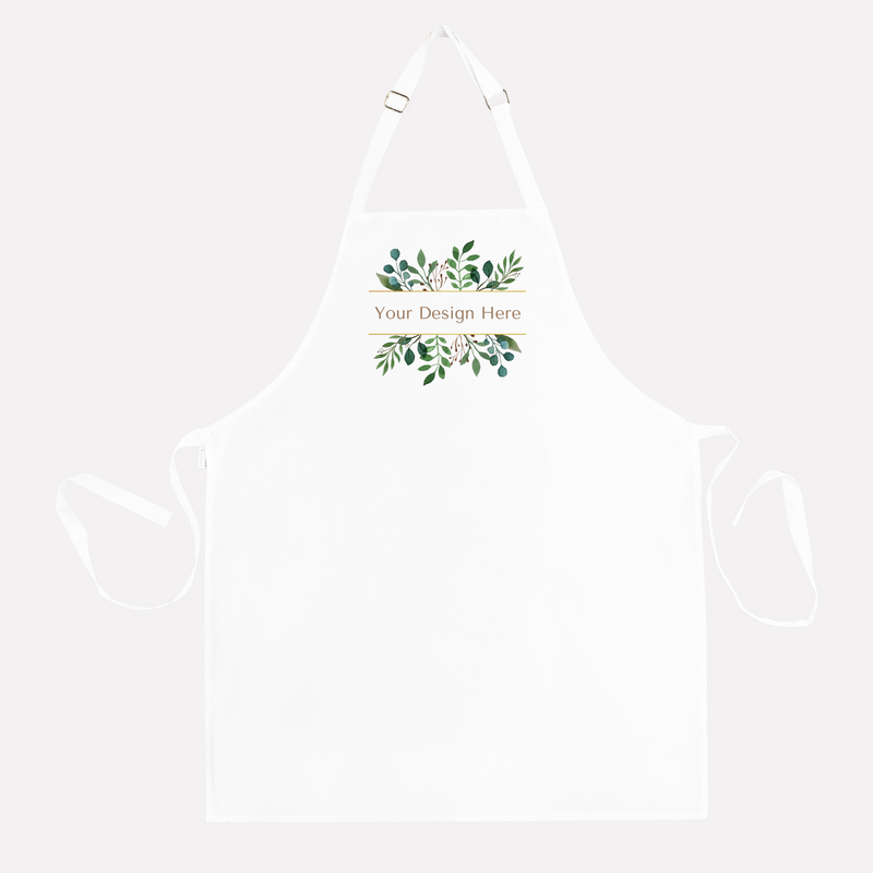 White Flour Sack Apron-zoom-
