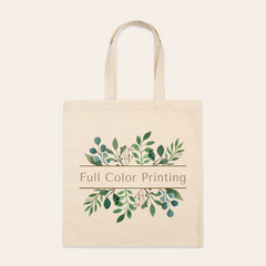 Simple Cotton Canvas Tote Bag