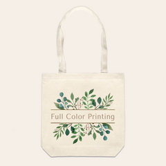 Square Cotton Canvas Tote Bag