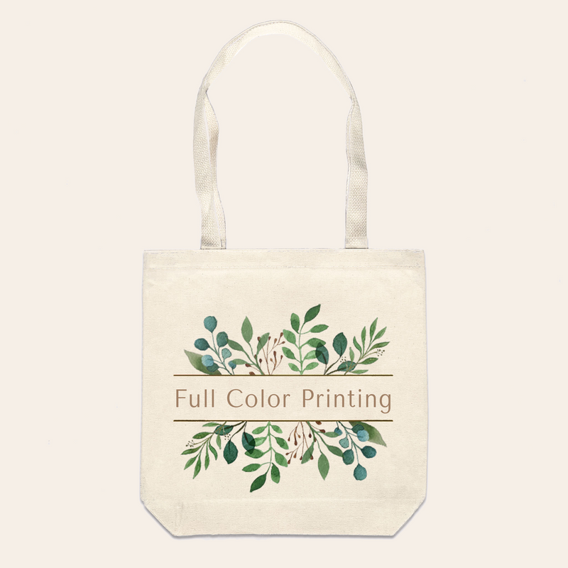 Square Cotton Canvas Tote Bag-zoom-