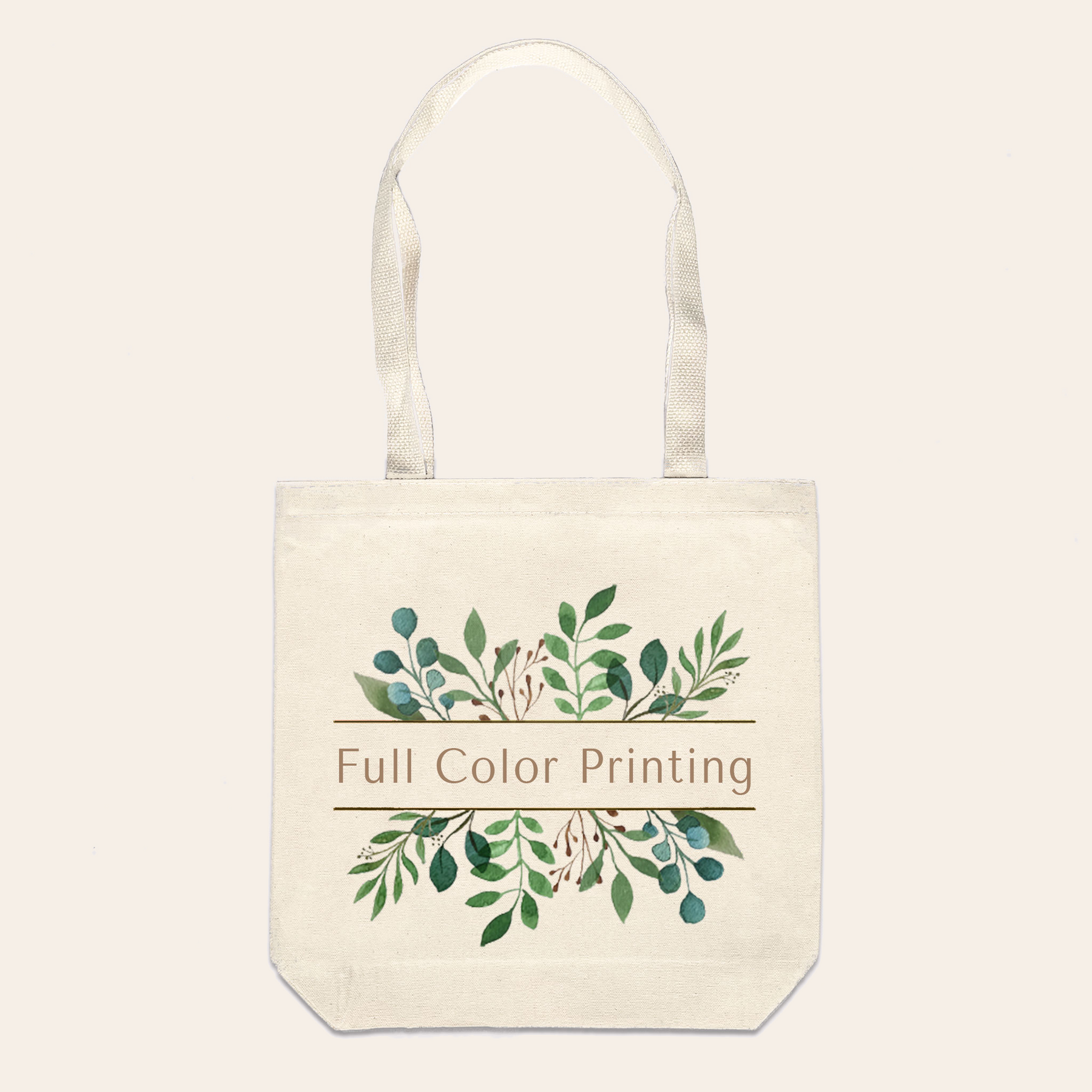 Square canvas tote best sale