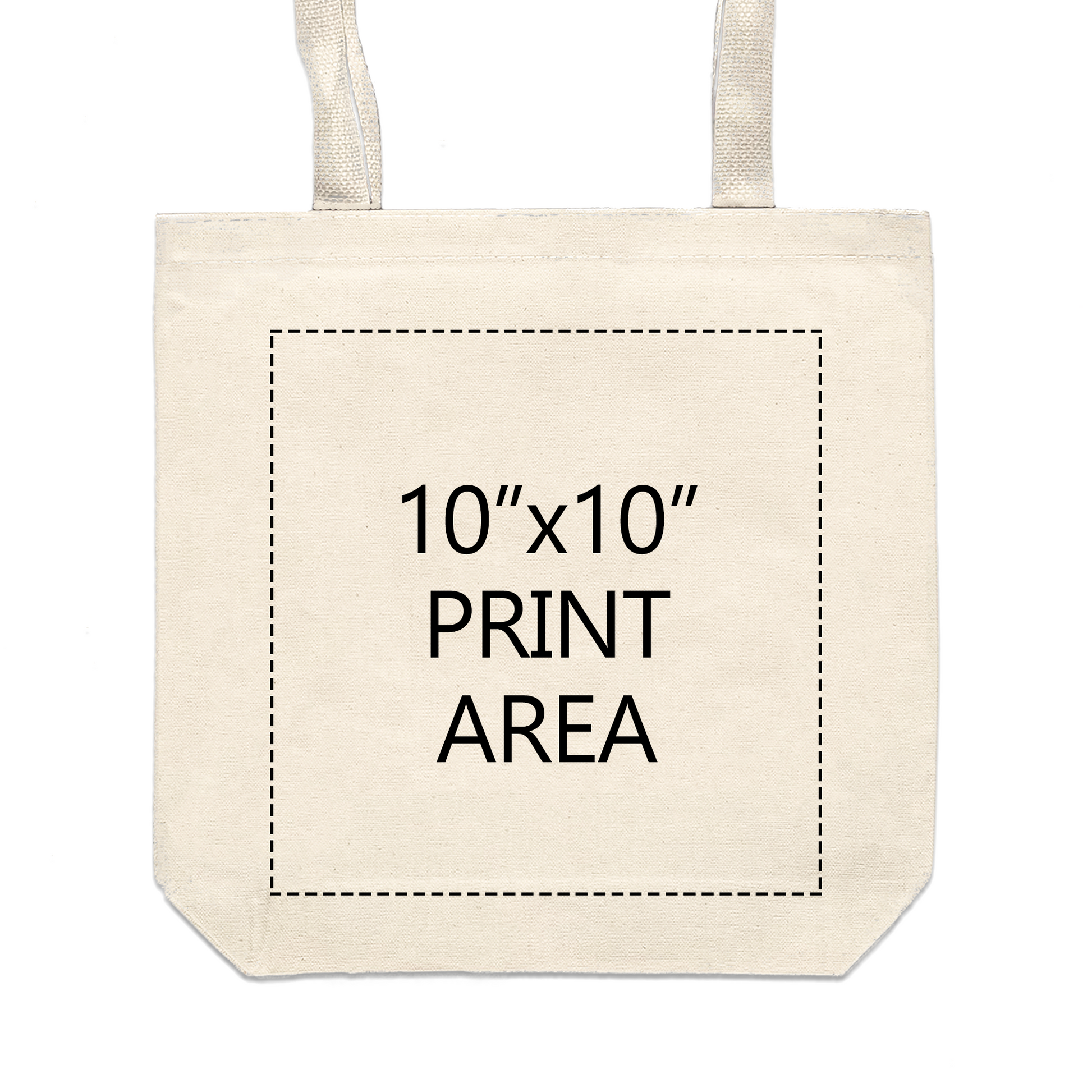 Square Cotton Canvas Tote Bag-3
