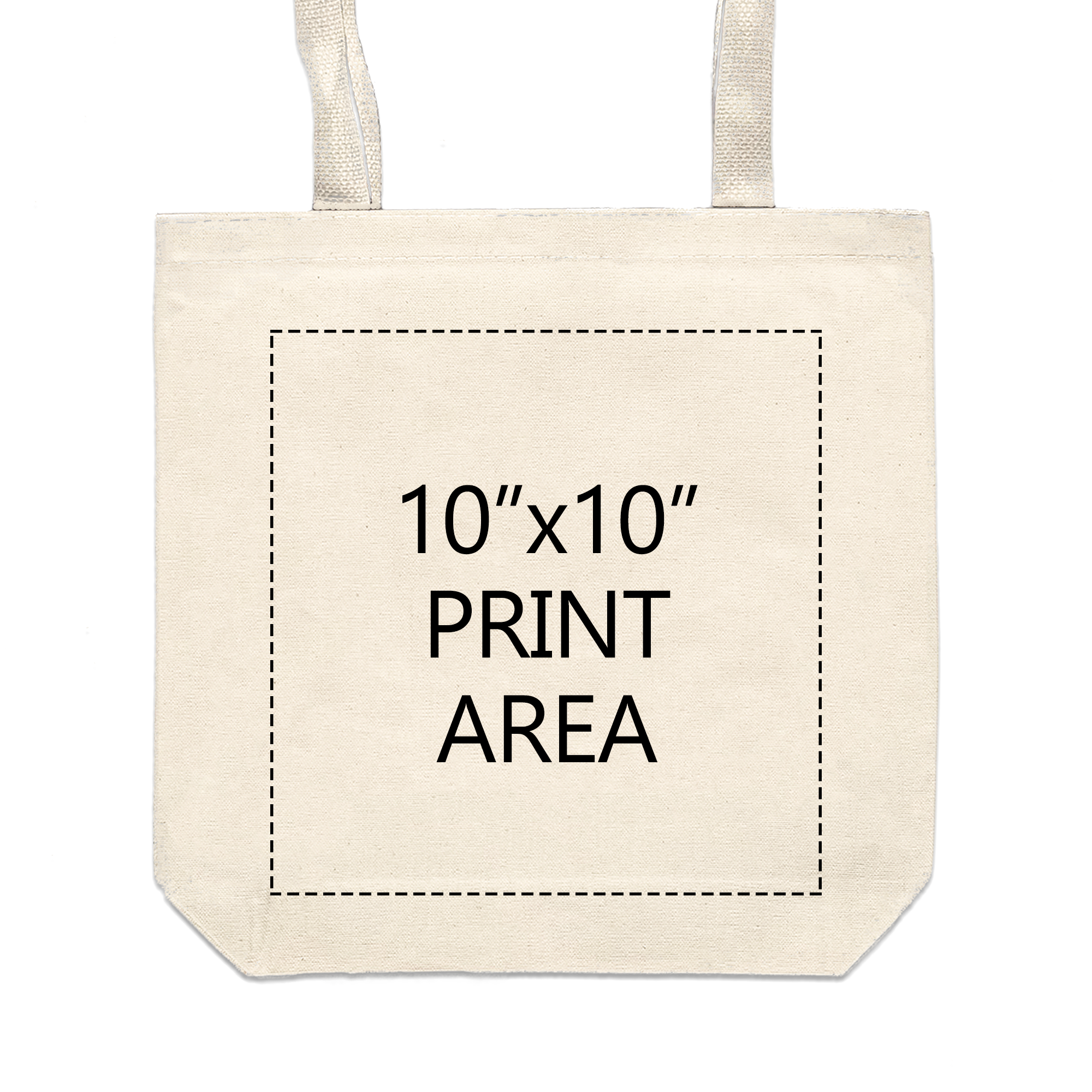 Square Cotton Canvas Tote Bag-zoom-3