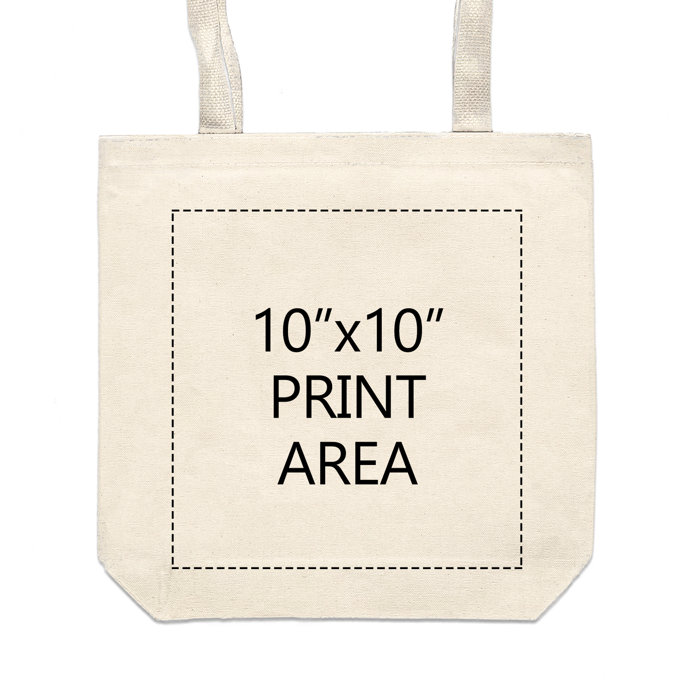 Square Cotton Canvas Tote Bag