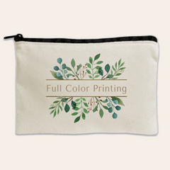 Travel Canvas Zipper Pouch